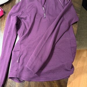 lululemon athletica Purple Cowl Neck Sweater
